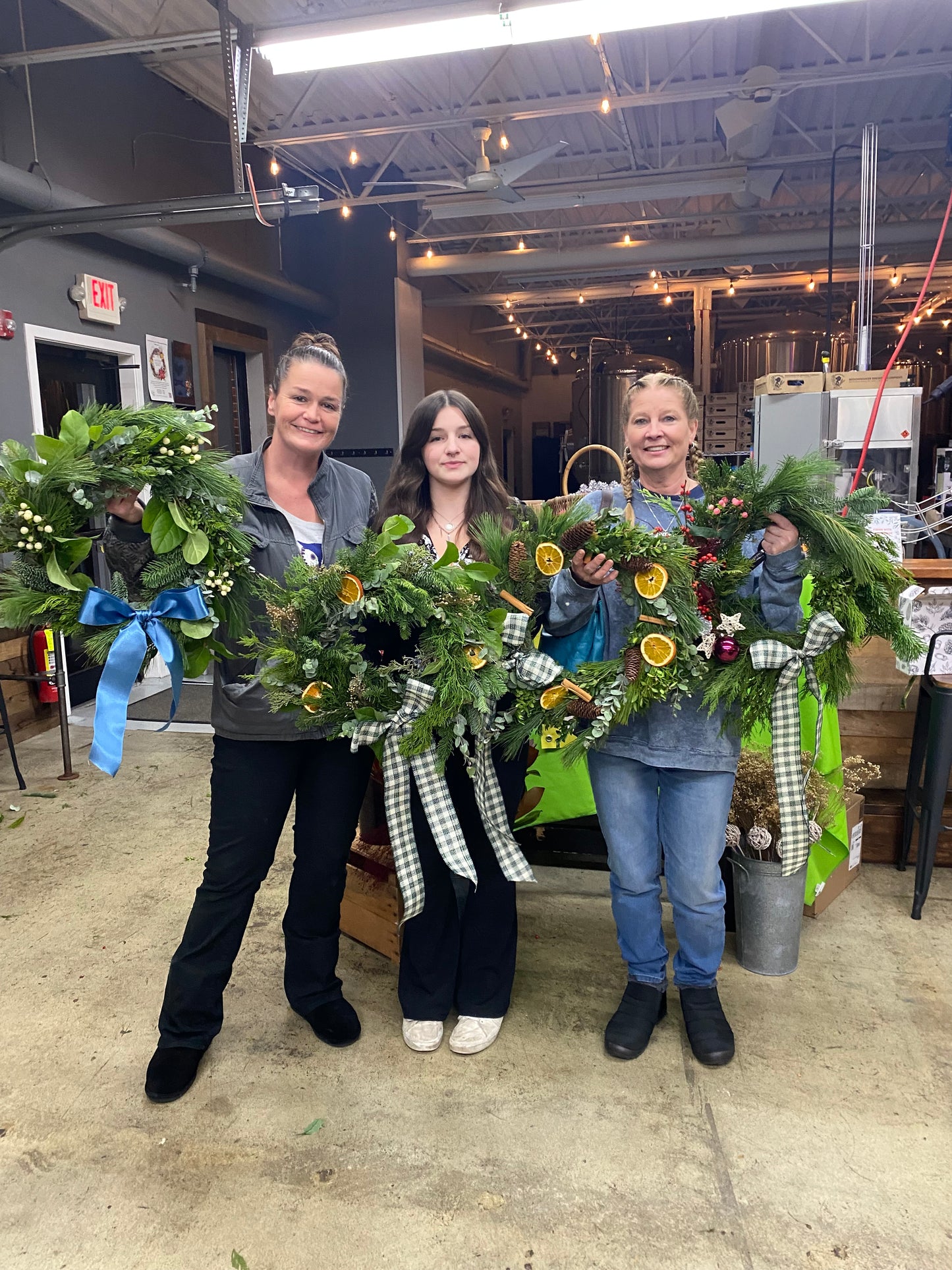 Holiday Wreath Making